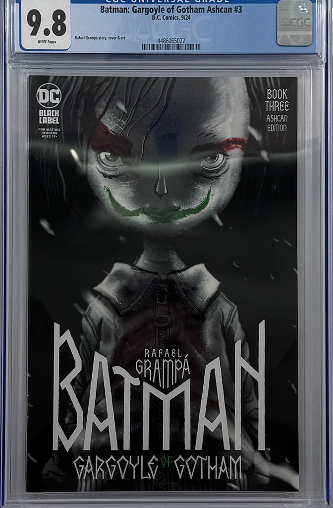 Batman: Gargoyle of Gotham #3 | Grampa Ashcan Edition | CGC 9.8