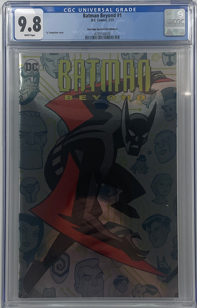 Batman Beyond #1 | MegaCon Foil Variant | CGC 9.8 – Rabbit Comics