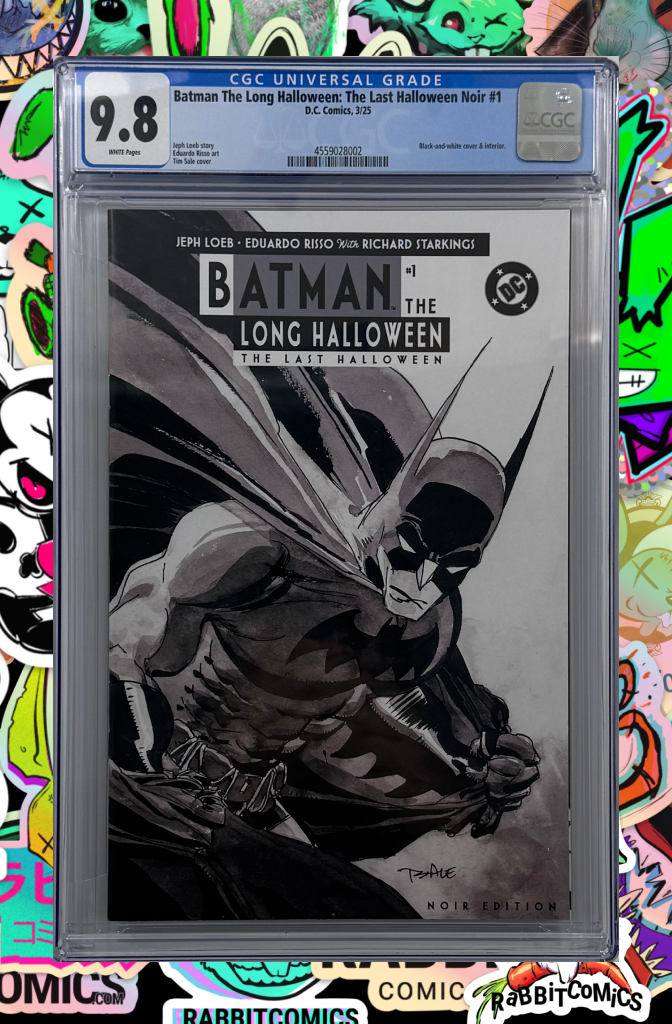 BATMAN THE LONG HALLOWEEN THE LAST HALLOWEEN NOIR EDITION #1 | CVR A TIM SALE | CGC 9.8