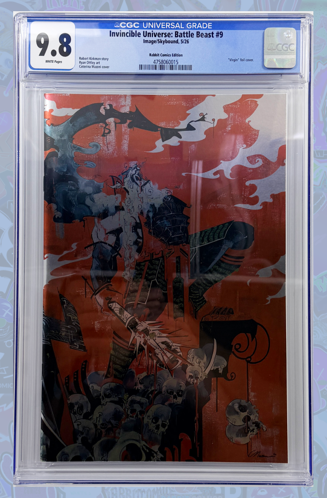 Battle Beast #9 | Caterina Mazzei Matte Foil | CGC 9.8