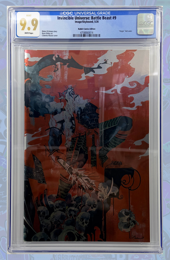 Battle Beast #9 | Caterina Mazzei Matte Foil | CGC 9.9