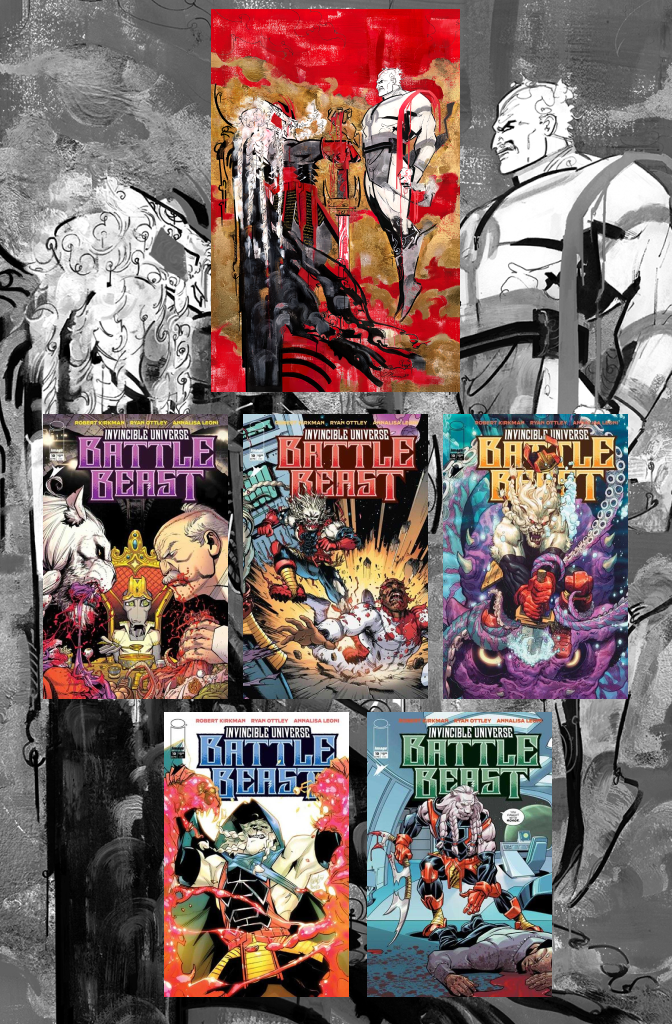 Battle Beast #10 - Cover A,B, 1:10, 1:25, 1:50 & Exclusive Bundle