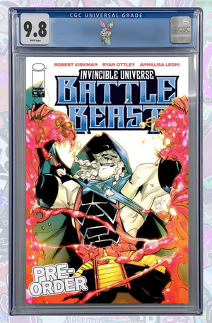 Invincible Universe Battle Beast #10 Cover D 1:25 Ratio Mirka Andolfo Variant | CGC 9.8 | PREORDER