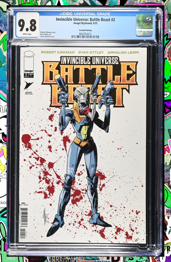 Invincible Universe Battle Beast #2 2nd Printing Cover A Jason Howard | CGC 9.8
