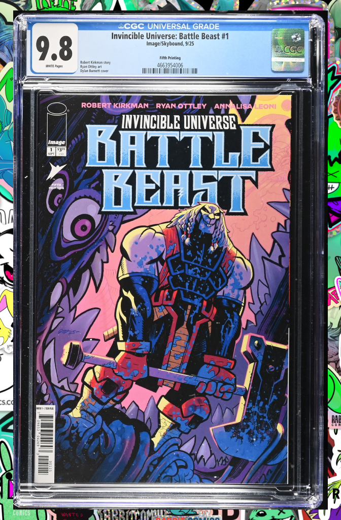 Invincible Universe Battle Beast #1 5th Printing | CGC 9.8