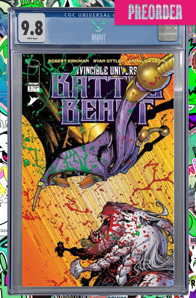 Invincible Universe Battle Beast #6 Cover A Ryan Ottley | CGC 9.8 | PREORDER