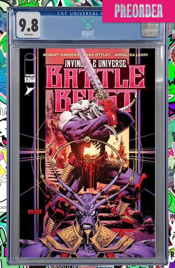 Invincible Universe Battle Beast #6 Cover B Sean Murphy & Simon Gough Variant | CGC 9.8 | PREORDER