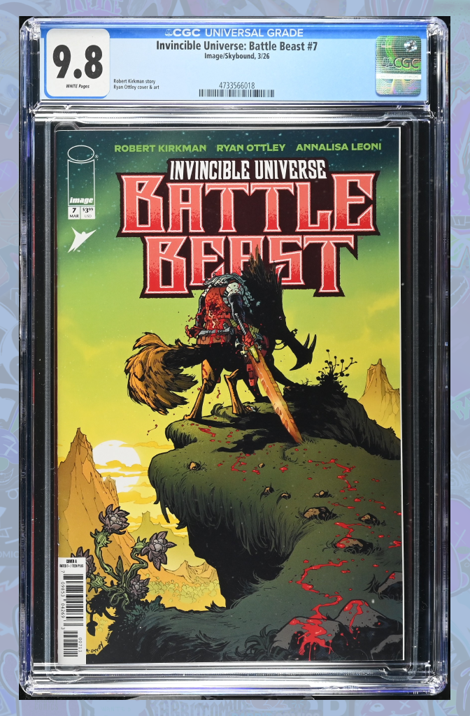 Invincible Universe Battle Beast #7 Cover A Ryan Ottley & Annalisa Leoni | CGC 9.8