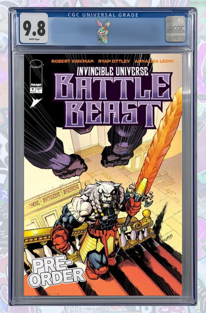 Invincible Universe Battle Beast #9 Cover A Ryan Ottley | CGC 9.8 | PREORDER