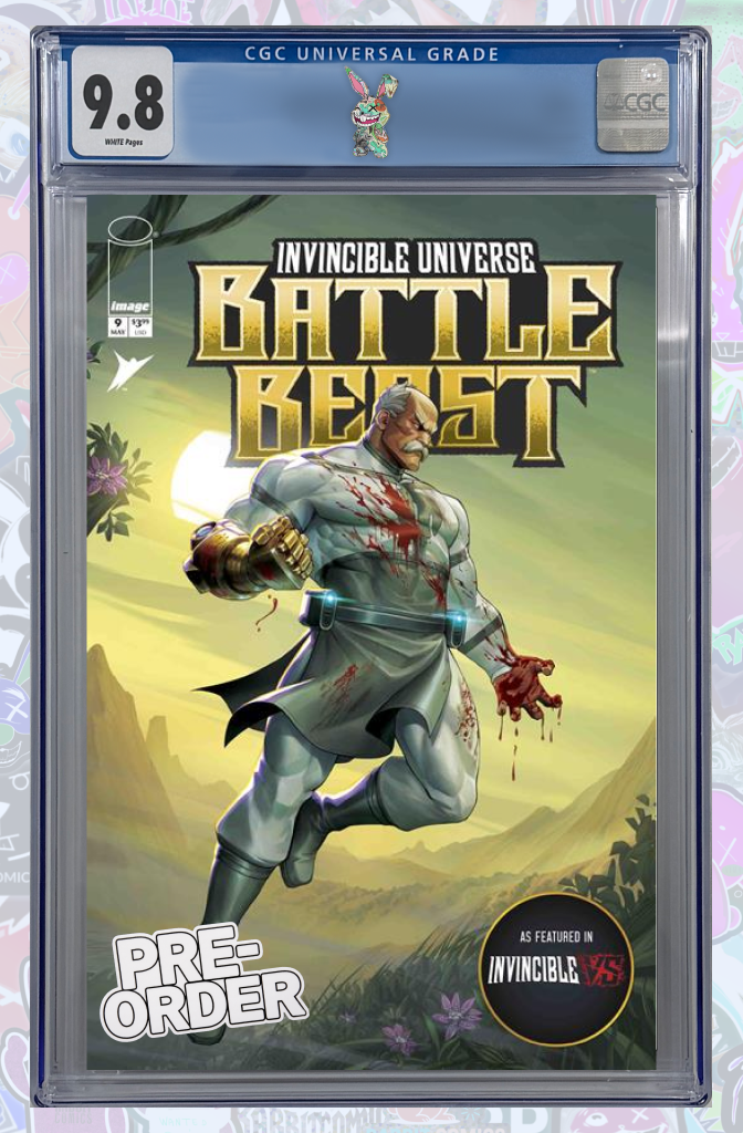 Invincible Universe Battle Beast #9 Cover H Dan Eder vs Variant | CGC 9.8 | PREORDER