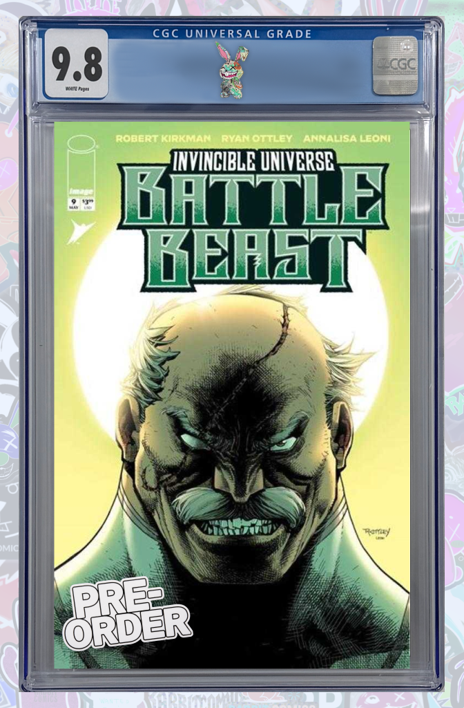 Invincible Universe Battle Beast #9 Cover G Ryan Ottley | CGC 9.8 | PREORDER