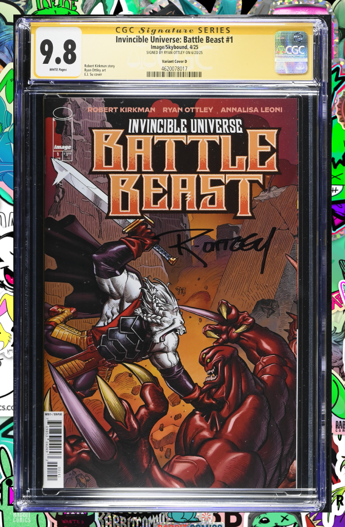 BATTLE BEAST #1 | CVR D INC 1:10 RATIO EJ SU VAR | CGC SS 9.8