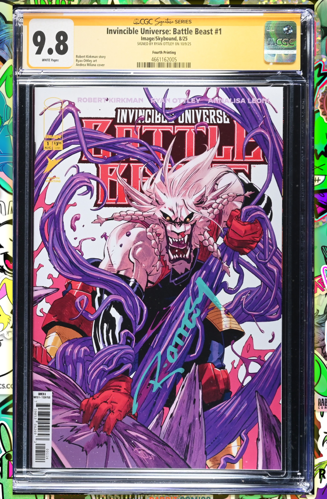 Invincible Universe Battle Beast #1 4TH Printing | CGC SS 9.8