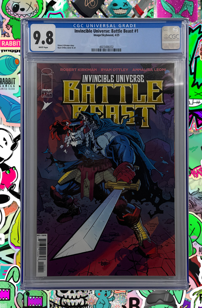 BATTLE BEAST #1 | CVR A RYAN OTTLEY & ANNALISA LEONI | CGC 9.8