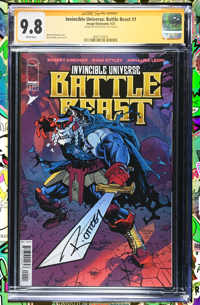 Battle Beast #1 | Cover A | Signed by Ryan Ottley | CGC SS 9.8