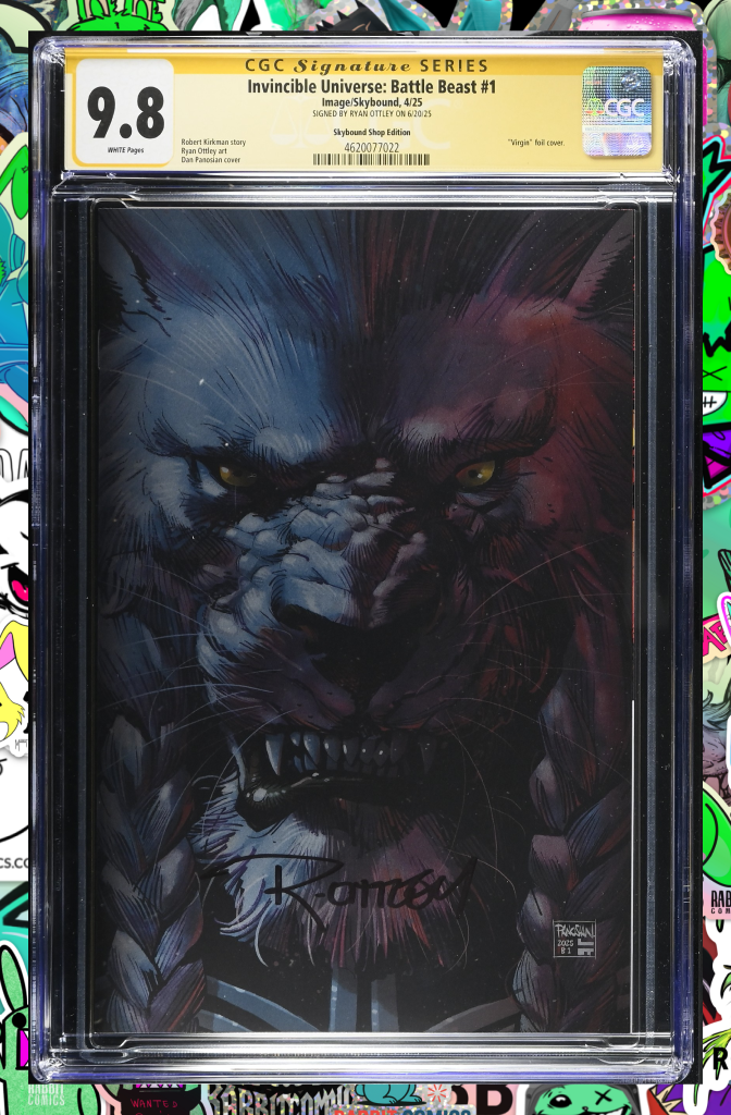 Battle Beast #1 | Panosian Foil Variant | Signed by Ryan Ottley | CGC SS 9.8