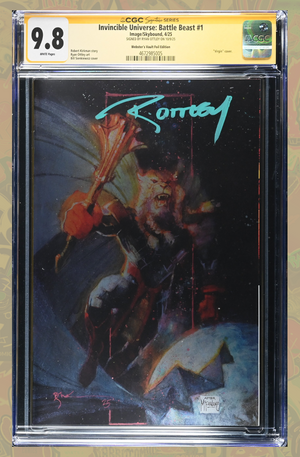 Battle Beast #1 | Bill Sienkiewicz Foil Variant | CGC SS 9.8
