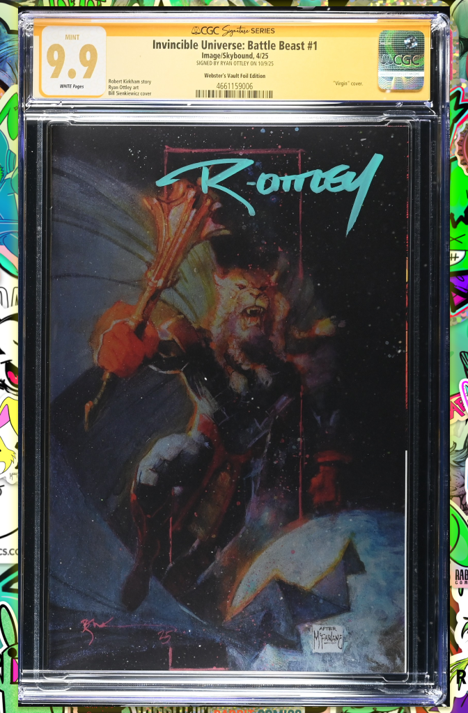 Battle Beast #1 | Bill Sienkiewicz Foil Variant | CGC SS 9.9