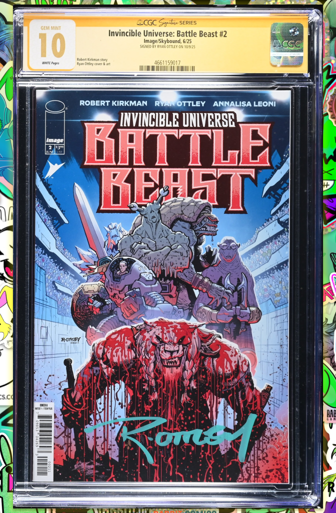 Battle Beast #2 | Cover A Ryan Ottley | CGC SS 10