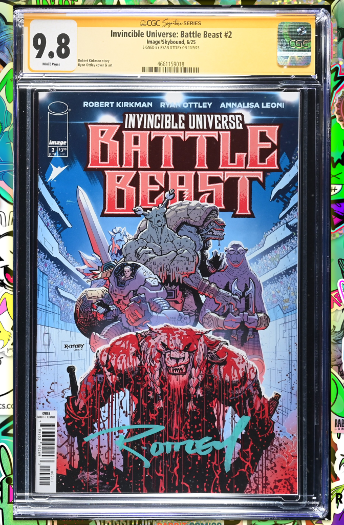 Battle Beast #2 | Cover A Ryan Ottley | CGC SS 9.8