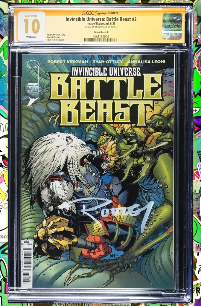 Battle Beast #2 | Cover B Ryan Ottley | CGC SS 10
