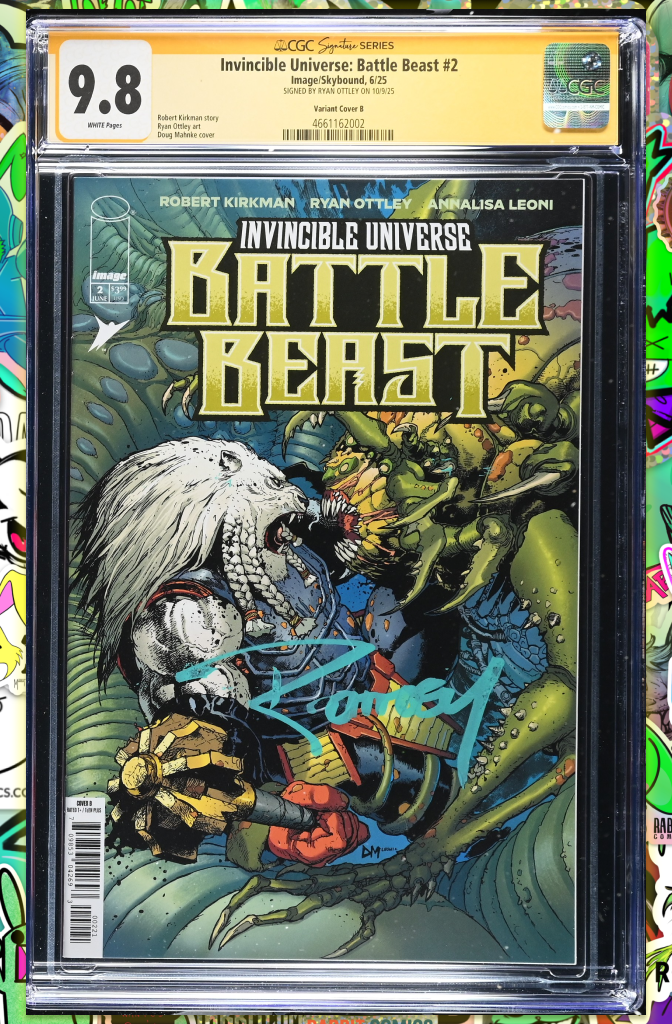 Battle Beast #2 | Cover B Ryan Ottley | CGC SS 9.8