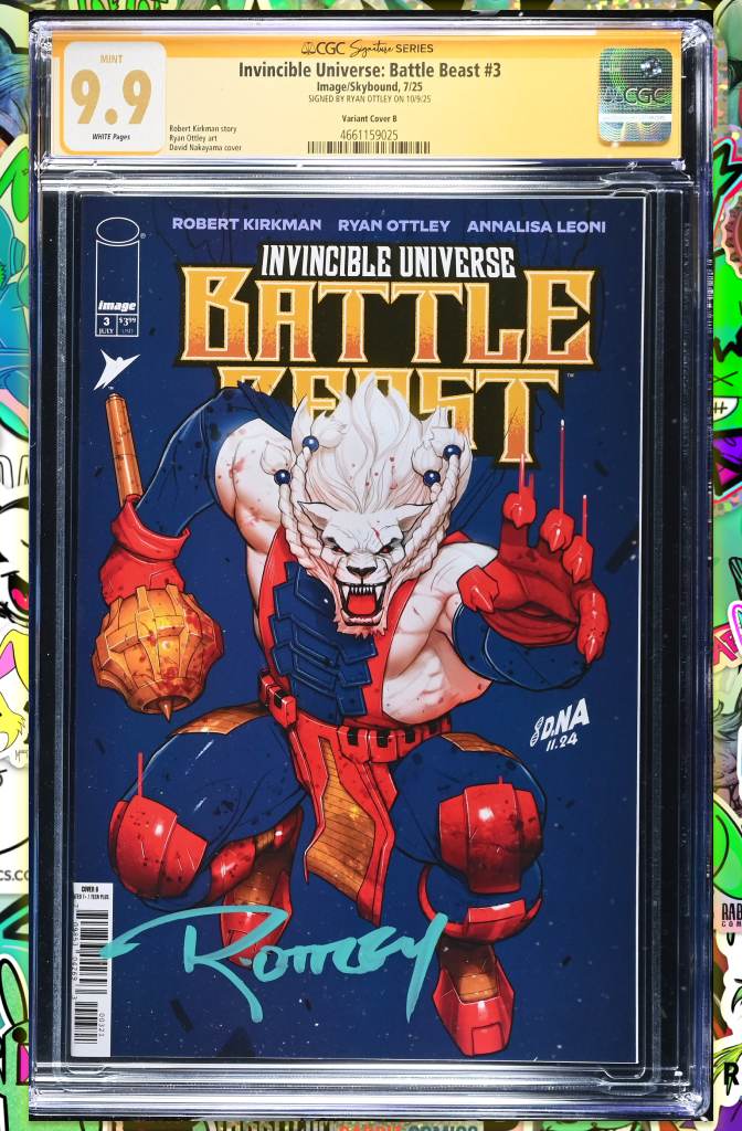 Invincible Universe Battle Beast #3 | Cover B David Nakayama Variant | CGC 9.9