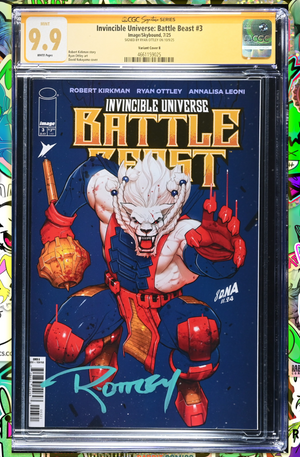 Invincible Universe Battle Beast #3 | Cover B David Nakayama Variant | CGC 9.9