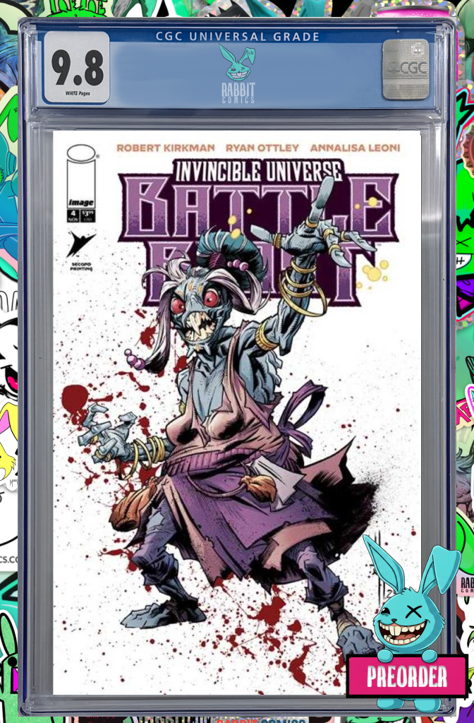 Invincible Universe Battle Beast #4 2nd Printing Cover A Jason Howard | CGC 9.8 | PREORDER