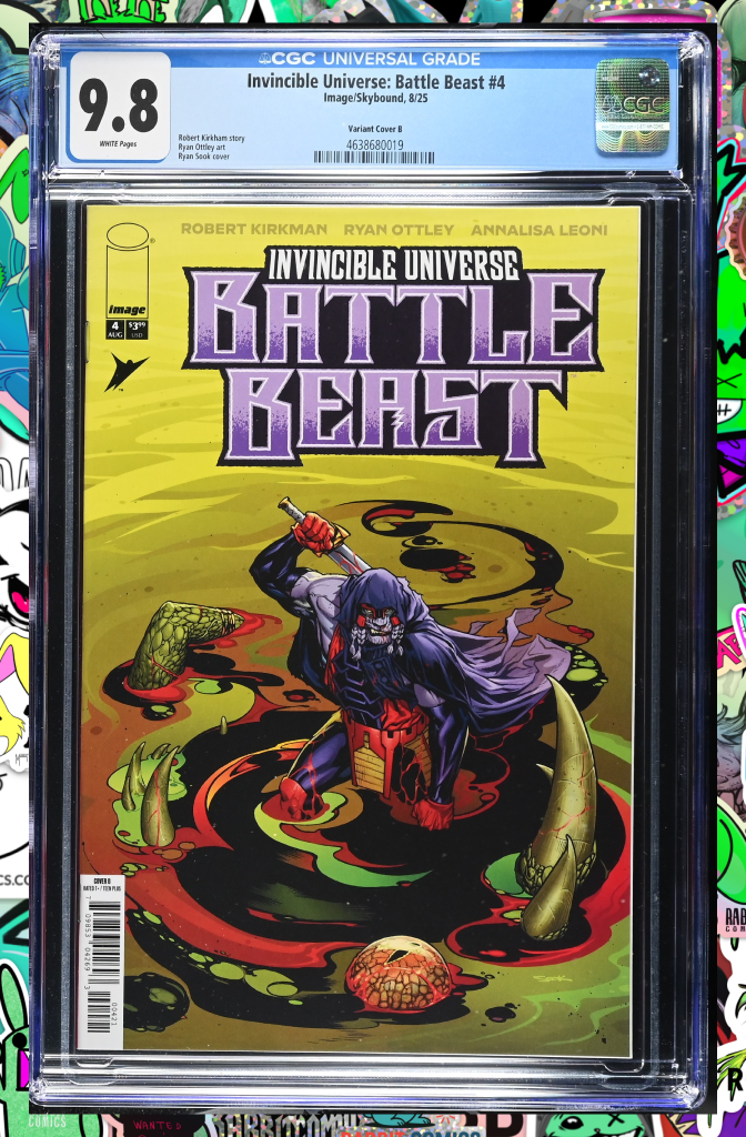 Invincible Universe Battle Beast #4 Cover B Ryan Sook Variant | CGC 9.8