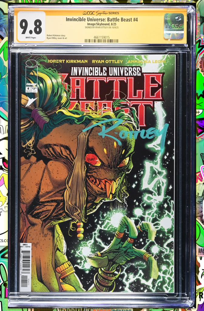 Invincible Universe Battle Beast #4 Cover A Ryan Ottley | CGC SS 9.8