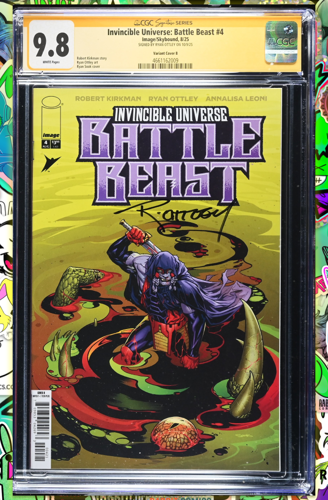Invincible Universe Battle Beast #4 Cover B Ryan Ottley | CGC SS 9.8