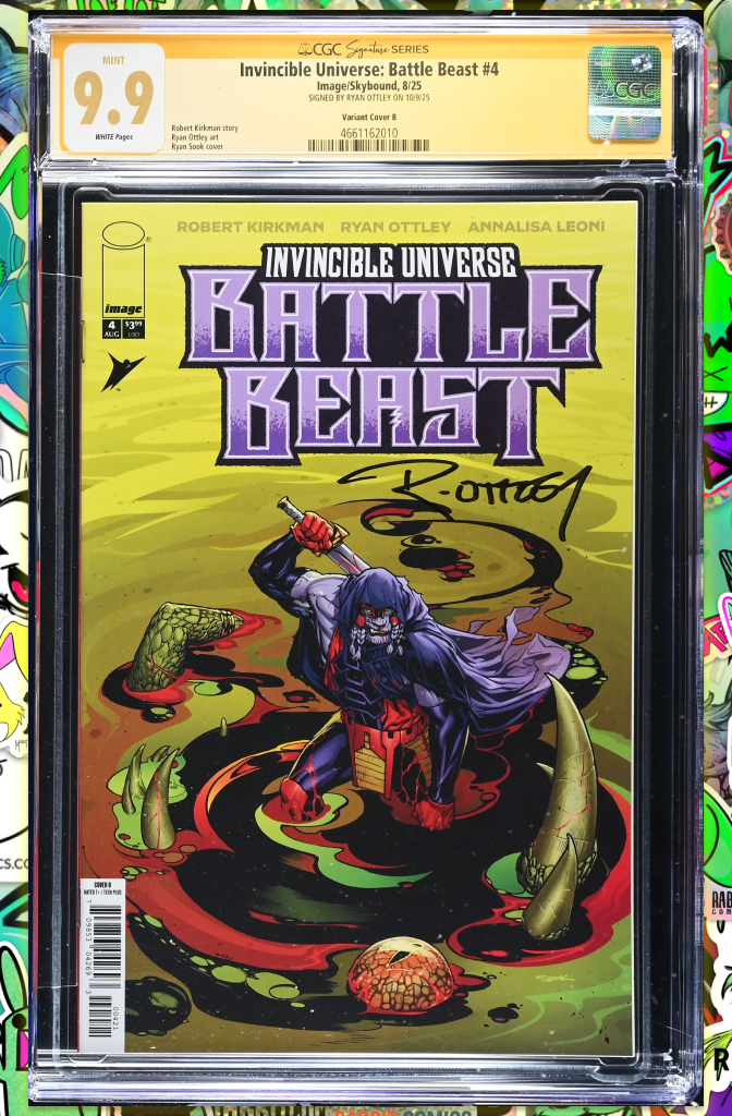 Invincible Universe Battle Beast #4 Cover B Ryan Ottley | CGC SS 9.9