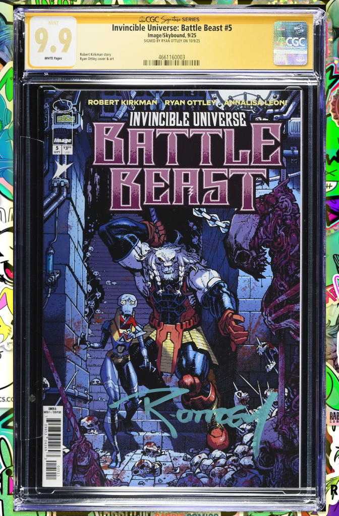 Invincible Universe Battle Beast #5 Cover A Ryan Ottley & Annalisa Leoni | CGC SS 9.9