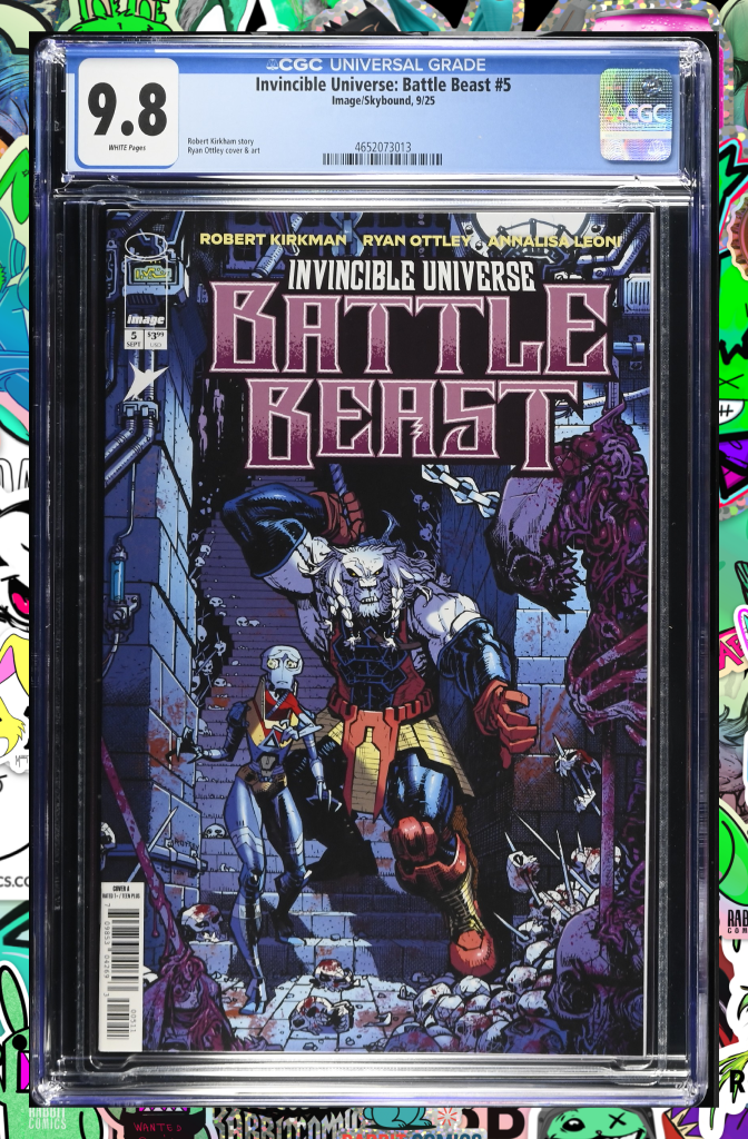 Invincible Universe Battle Beast #5 Cover A Ryan Ottley & Annalisa Leoni | CGC 9.8