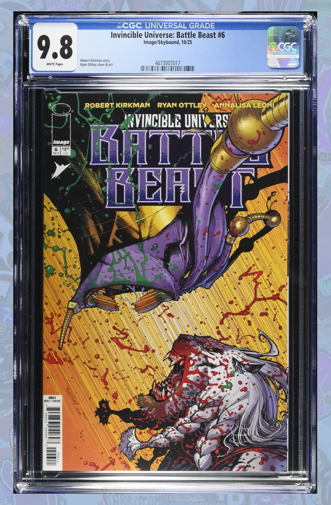 Invincible Universe Battle Beast #6 Cover A Ryan Ottley | CGC 9.8
