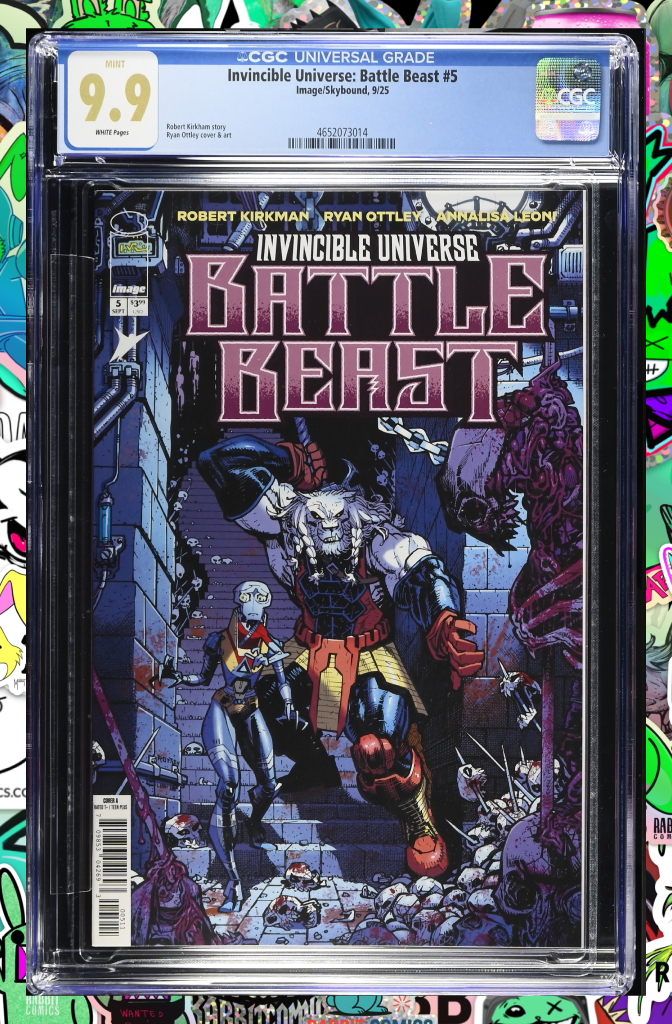 Invincible Universe Battle Beast #5 Cover A Ryan Ottley & Annalisa Leoni | CGC 9.9