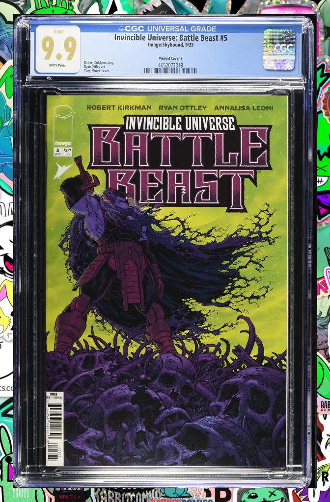 Invincible Universe Battle Beast #5 Cover B Tony Moore Variant | CGC 9.9