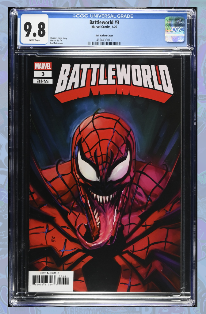 Battleworld #3 | Rod Reis Variant | CGC 9.8