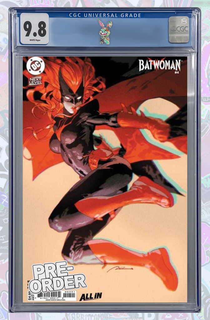 Batwoman #4 Cover D Gerald Parel Card Stock Variant | CGC 9.8 | PREORDER