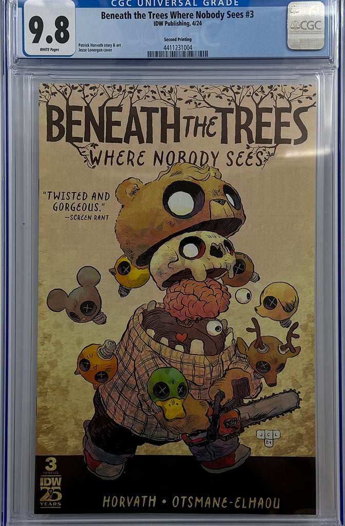 Beneath the Trees Where Nobody Sees #3 | Cover A (Lonergan) (2nd Print) | CGC 9.8