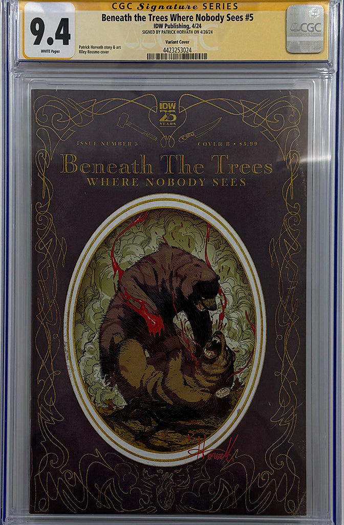 Beneath the Trees Where Nobody Sees #5 | Variant B (Rossmo Storybook Variant) | CGC SS 9.4