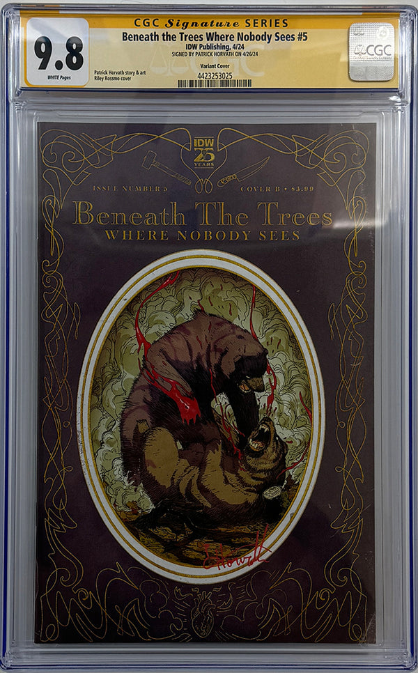 Beneath the Trees Where Nobody Sees #5 | Variant B (Rossmo Storybook Variant) | CGC SS 9.8