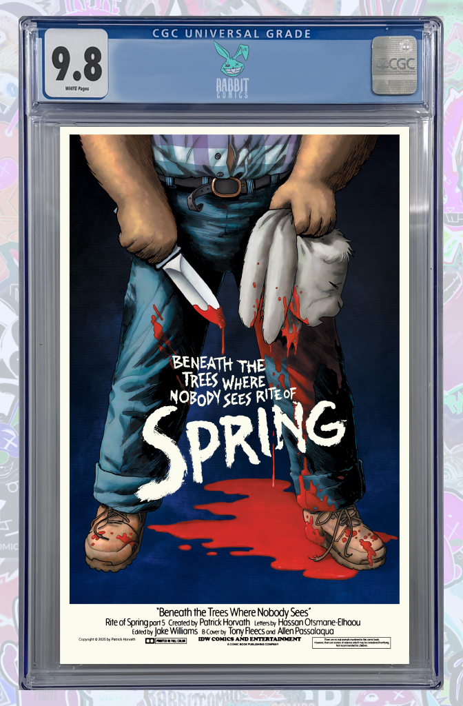 Beneath The Trees Where Nobody Sees: Rite Of Spring #5 Variant B (Fleecs Movie Homage Cover) | CGC 9.8 | PREORDER