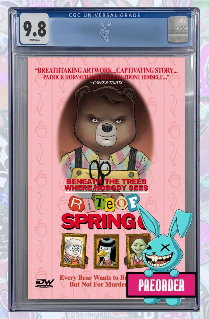 Beneath The Trees Where Nobody Sees: Rite Of Spring #6 Variant B (Fleecs Movie Homage Cover) | CGC 9.8 | PREORDER