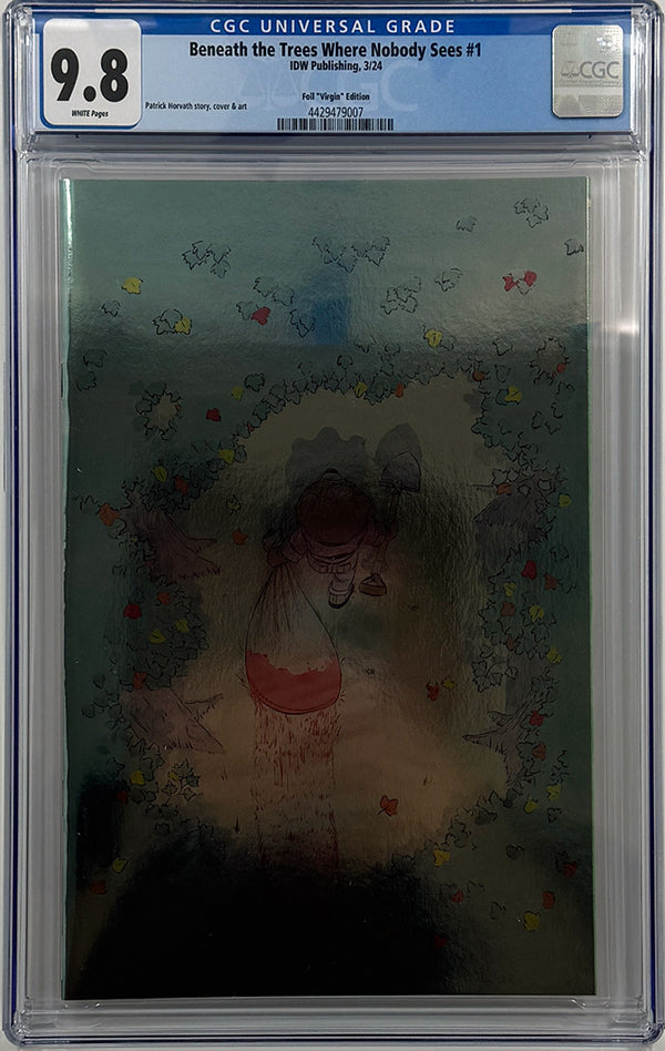 Beneath the Trees Where Nobody Sees #1 | Foil Virgin Variant | CGC  9.8