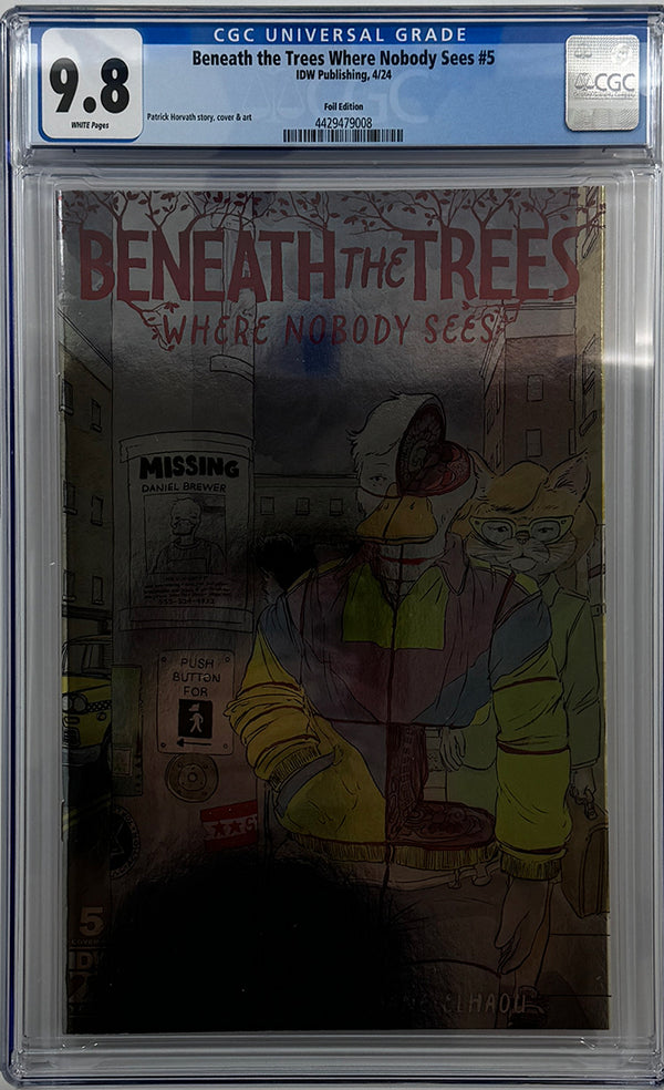 Beneath the Trees Where Nobody Sees #5 | Foil Variant | CGC 9.8