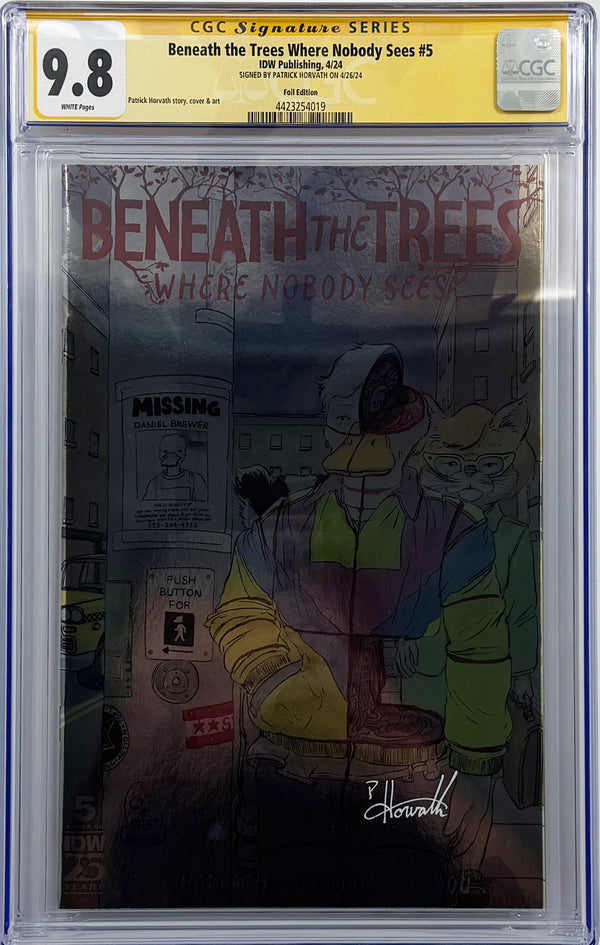 Beneath the Trees Where Nobody Sees #5 | Foil Variant | CGC SS 9.8