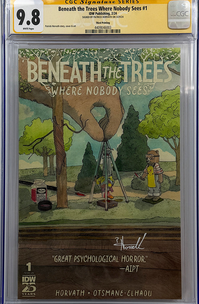 Beneath the Trees Where Nobody Sees #1 | Cover A (Horvath) (3rd Printing) | CGC SS 9.8
