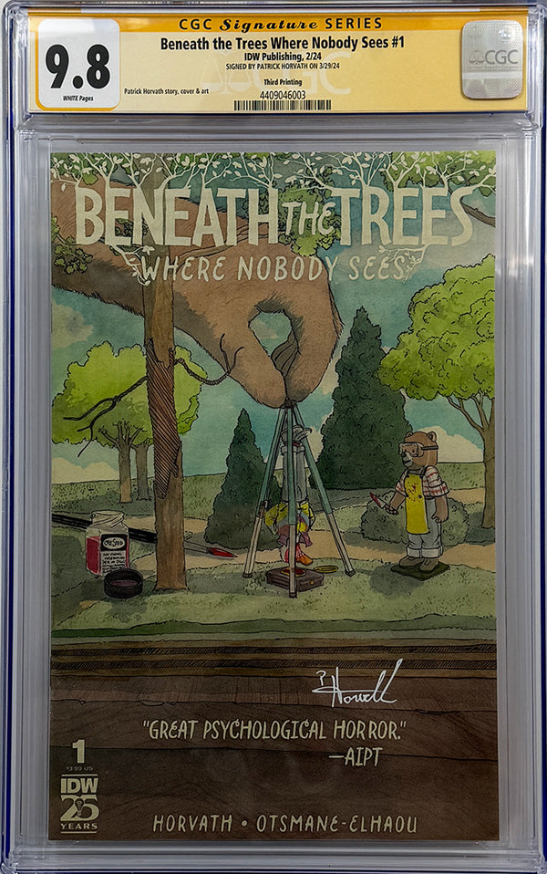 Beneath the Trees Where Nobody Sees #1 | Cover A (Horvath) (3rd Printing) | CGC SS 9.8